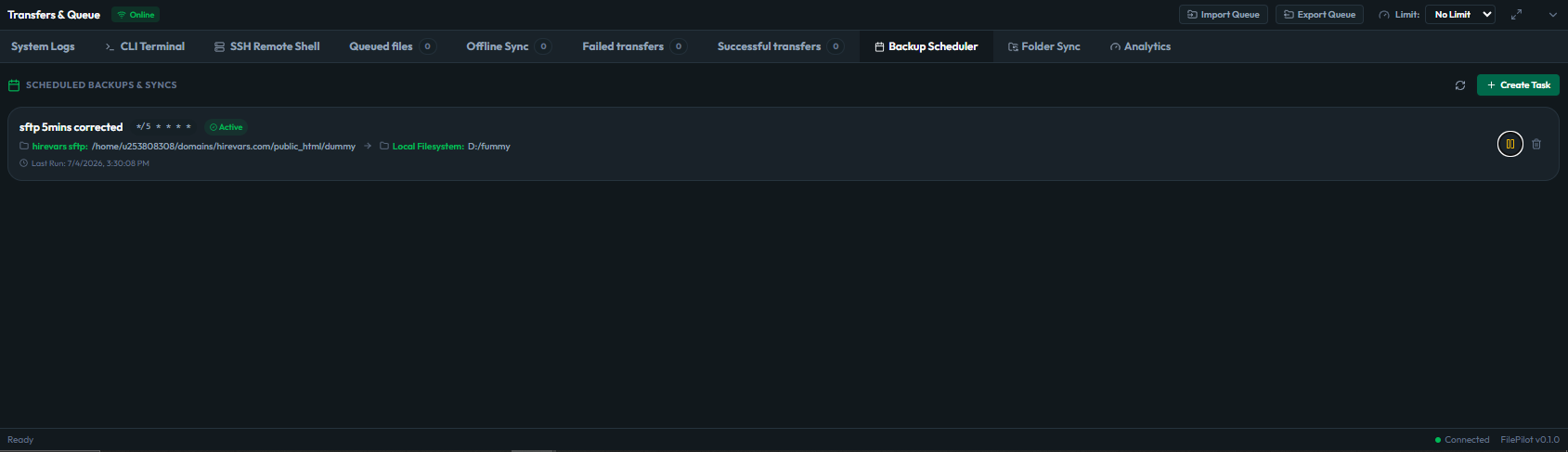 Credential Security & Vault Lock