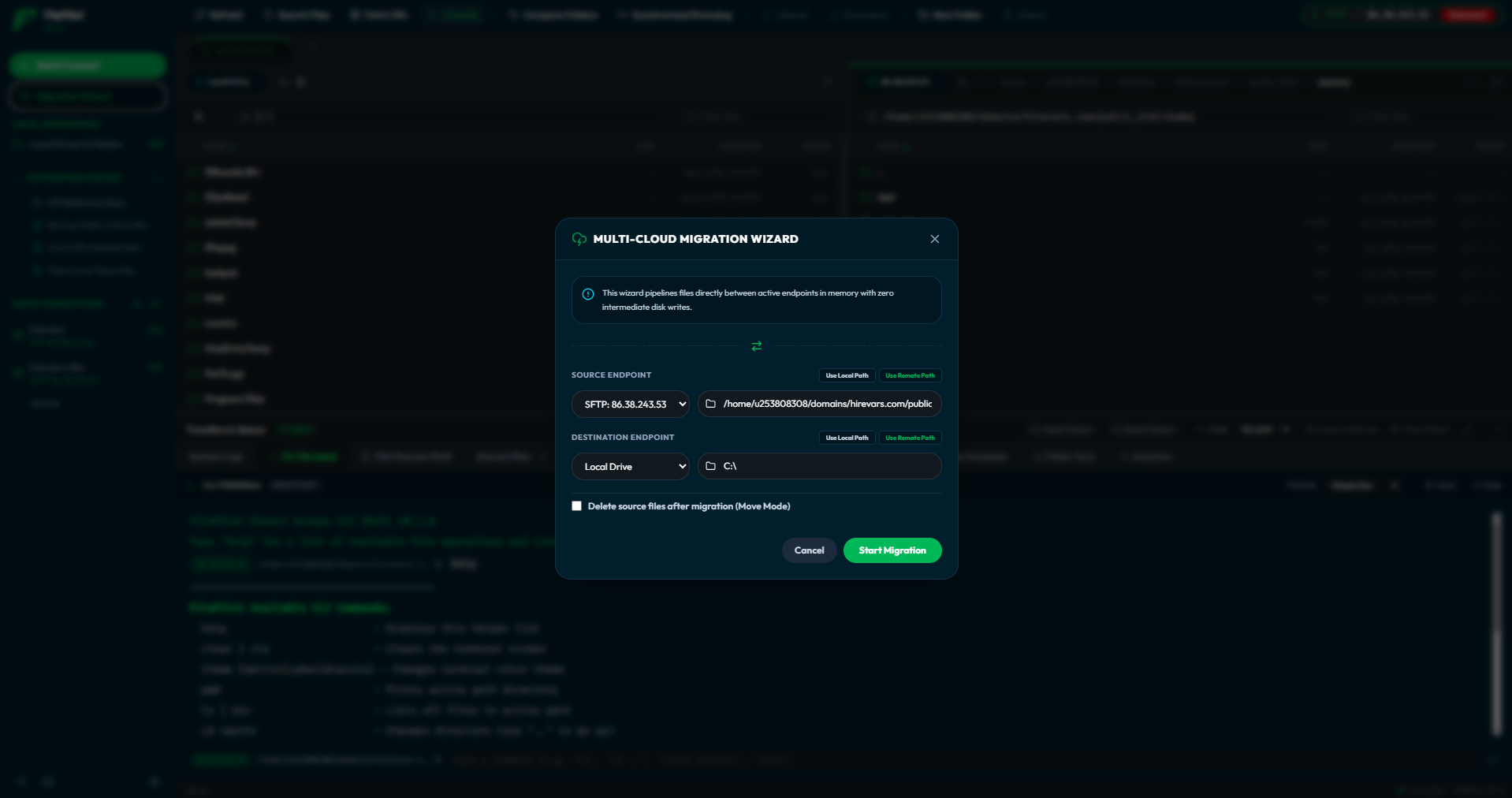 FilePilot Dual-Pane File Browser